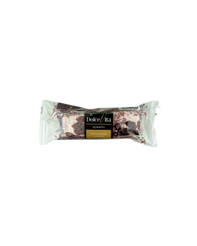 Soft peanutbar med tranebær, 50 g