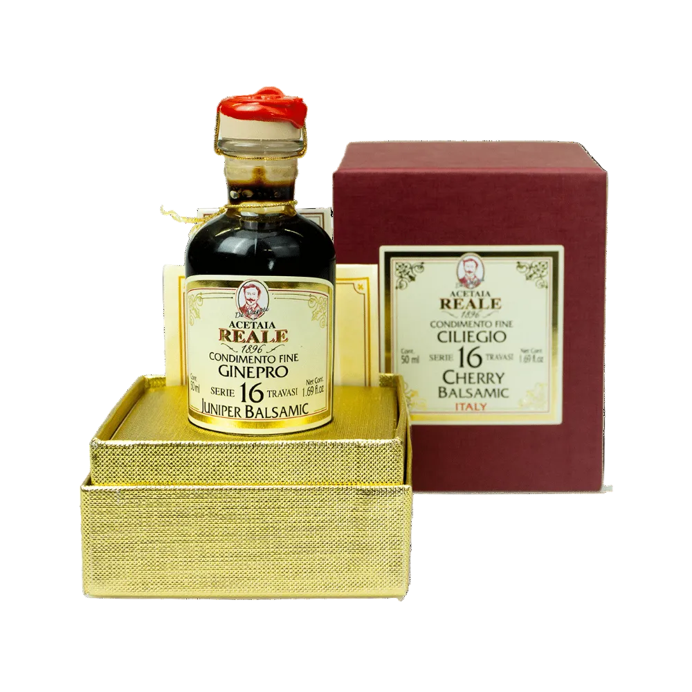 Balsamico 16 år lagret på kirsebærfad, Acetaia Reale, 65 g,