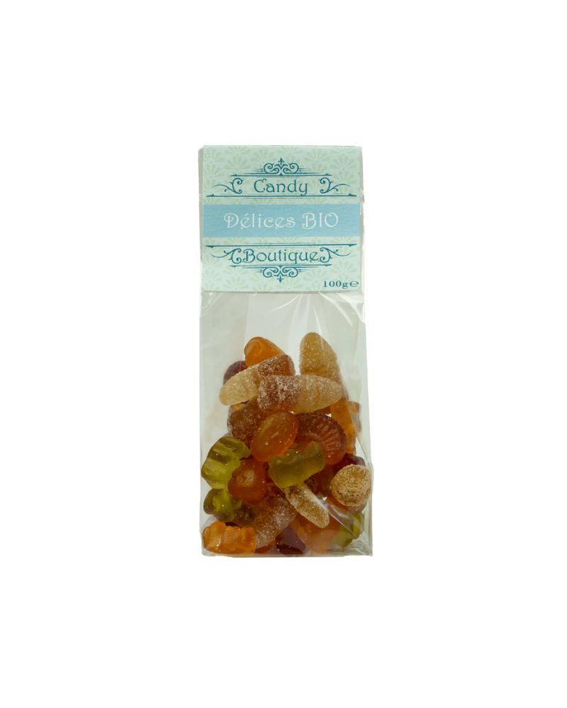 Delice vingummi, økologisk 100 g