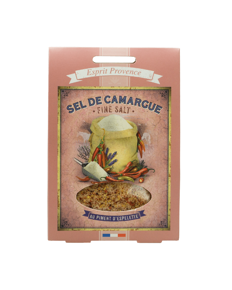 Havsalt fra Camargue med espelette, pose