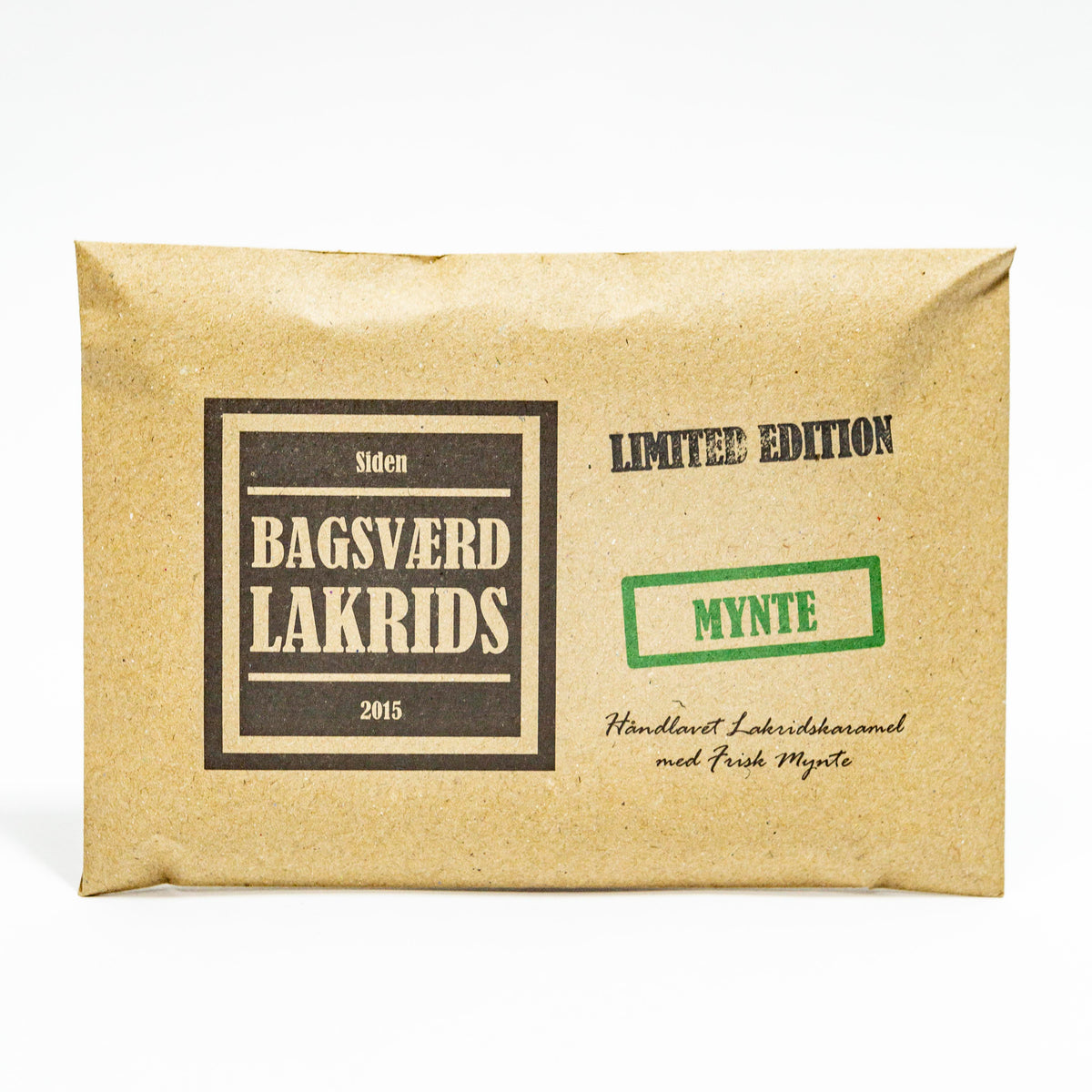 Bagsværd Lakrids Håndlavet Lakridskaramel - Mynte160gr