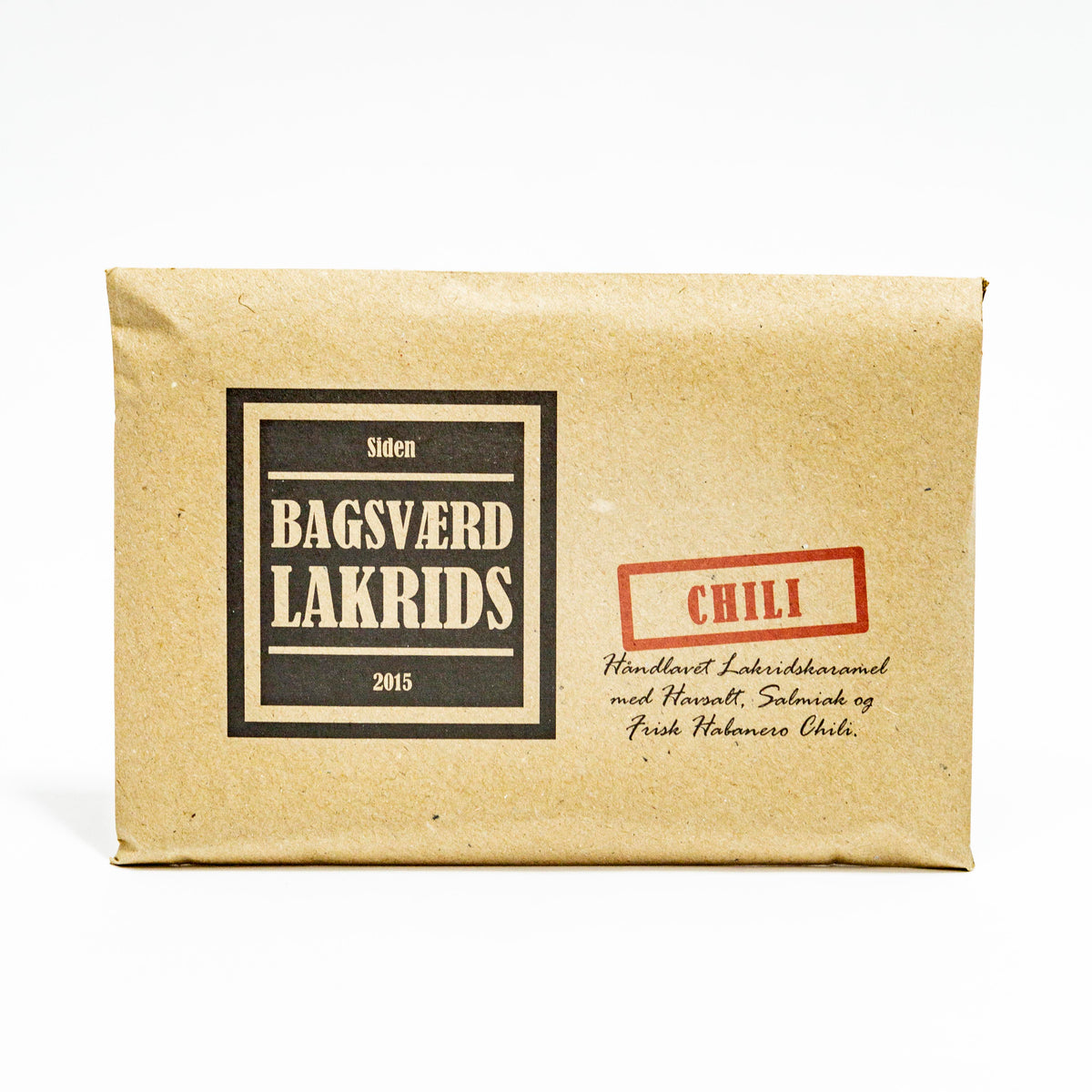 Bagsværd Lakrids Håndlavet Lakridskaramel - Chili 160g