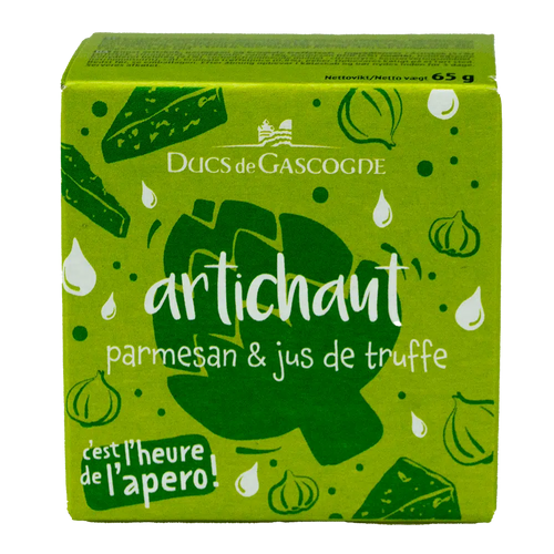 Artiskokcreme men parmesan og vintertrøffelsaft (brumale), Ducs de Gasgogne, 65g