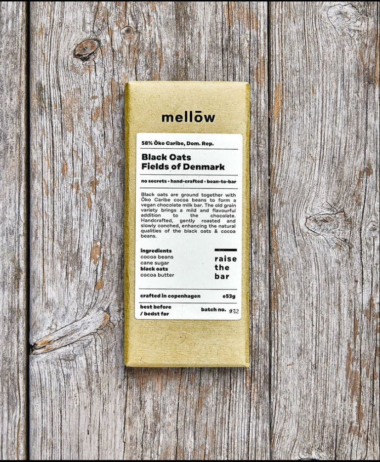 Black Oats Chocolate, 53 g økologisk