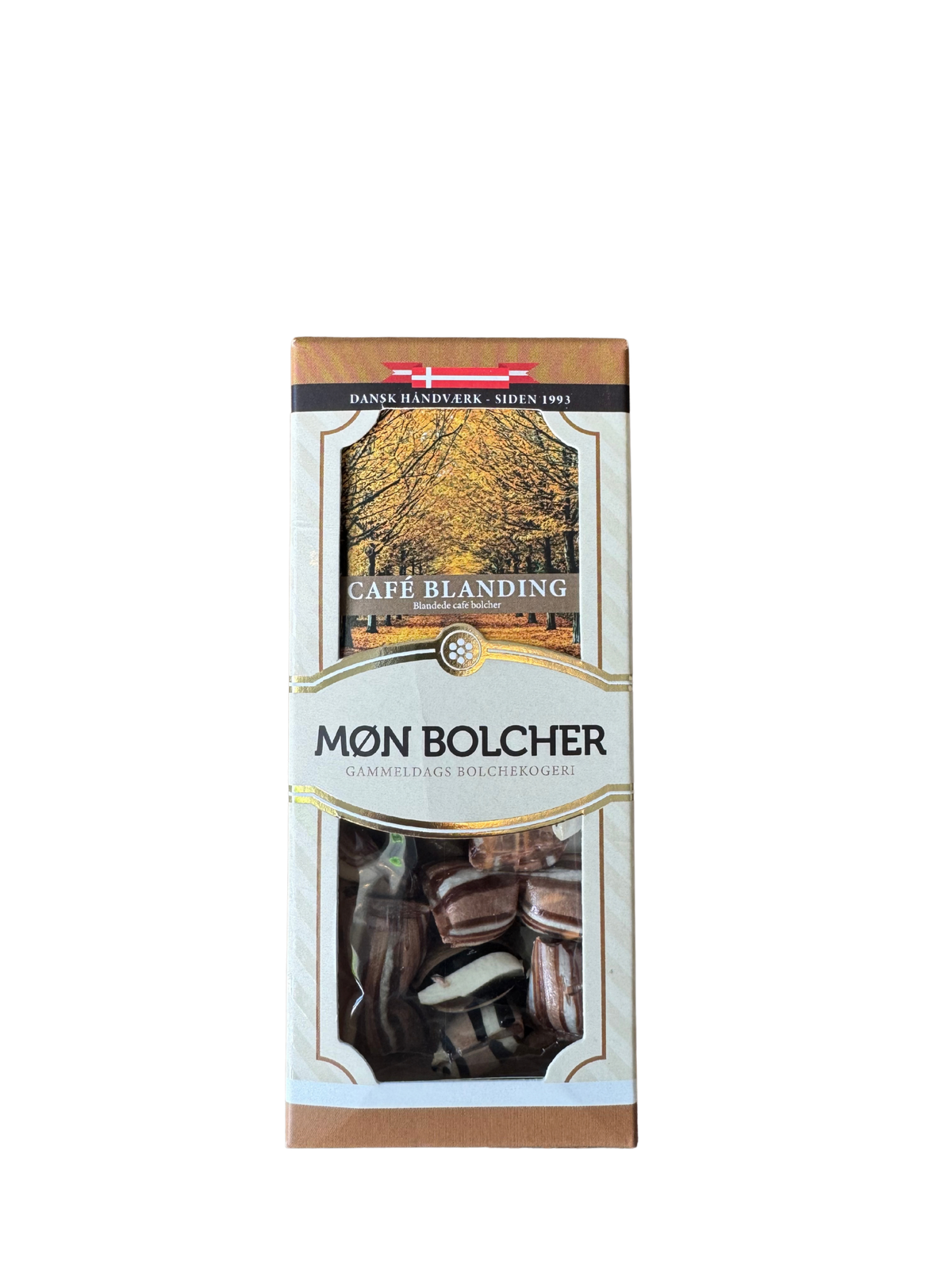 Café blanding, Møn Bolsjer, 125 g