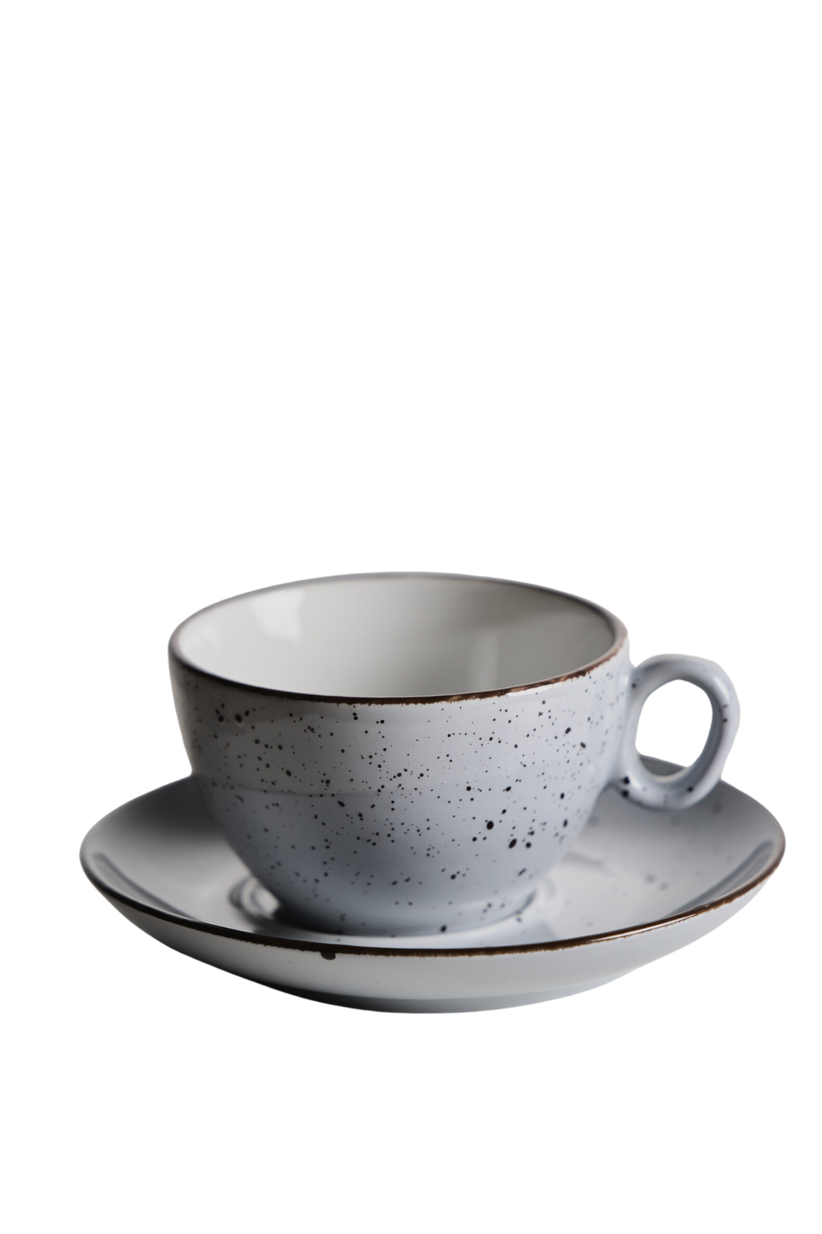Cappucinokop med fine irisprikker