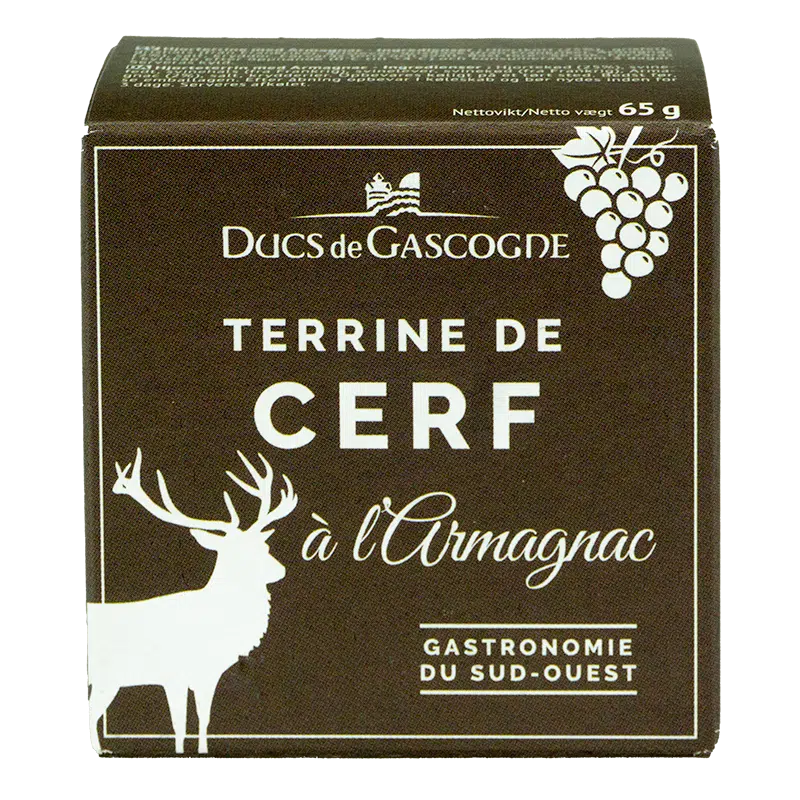 Rådyrterrine med Armagnac, Ducs de Gascogne, 65g