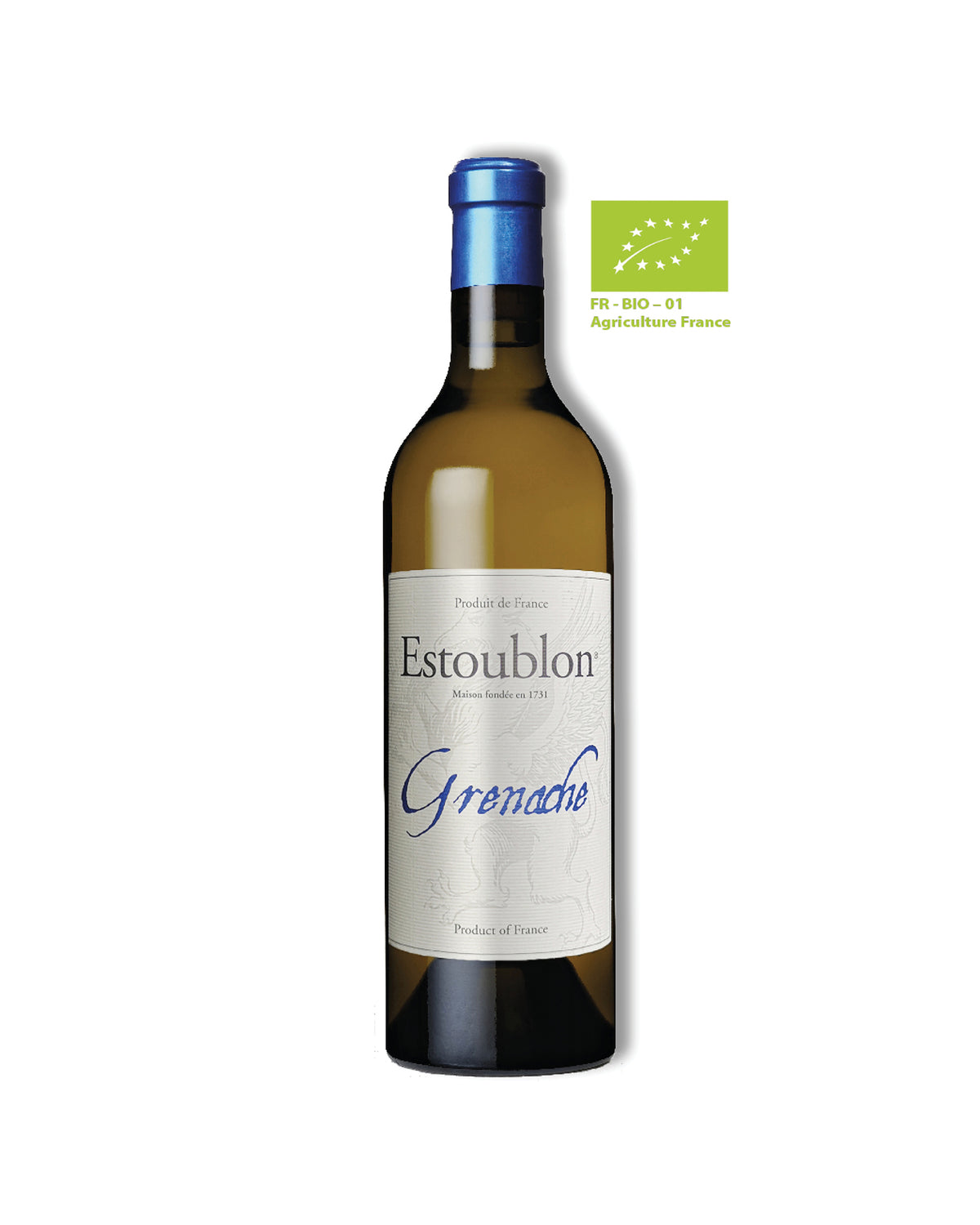 Grenache 2016, hvid, Estoublon, Vin de France, øko