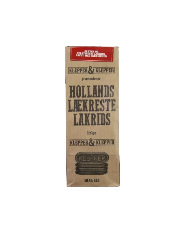 Klepper & Klepper lakrids, sød, 200g