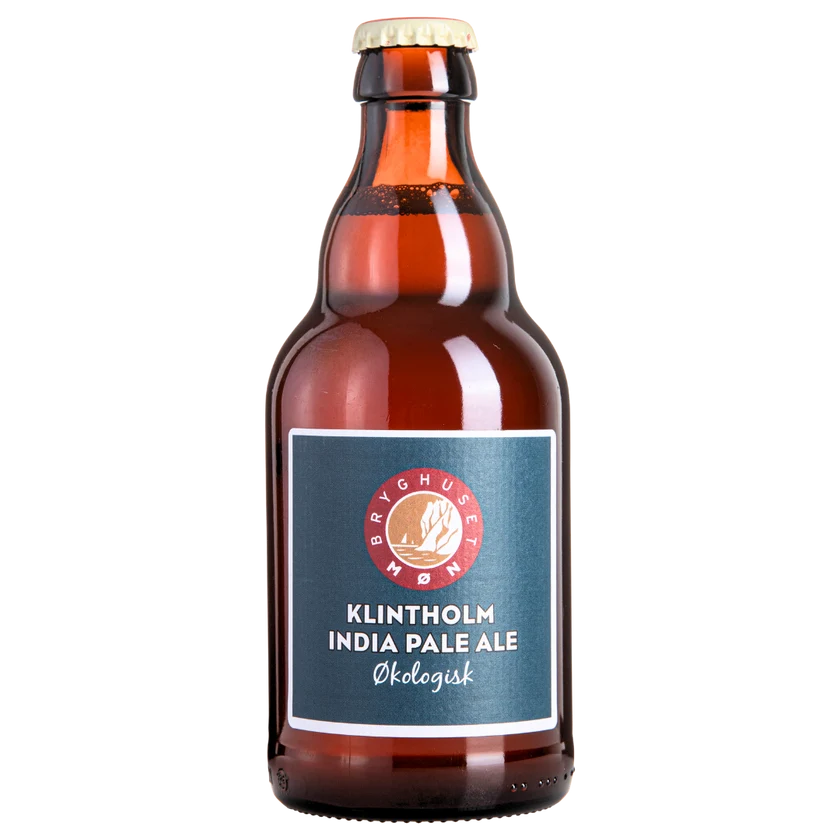 Klintholm India Pale Ale, økologisk, Bryghuset Møn, 5,5%, 33 cl