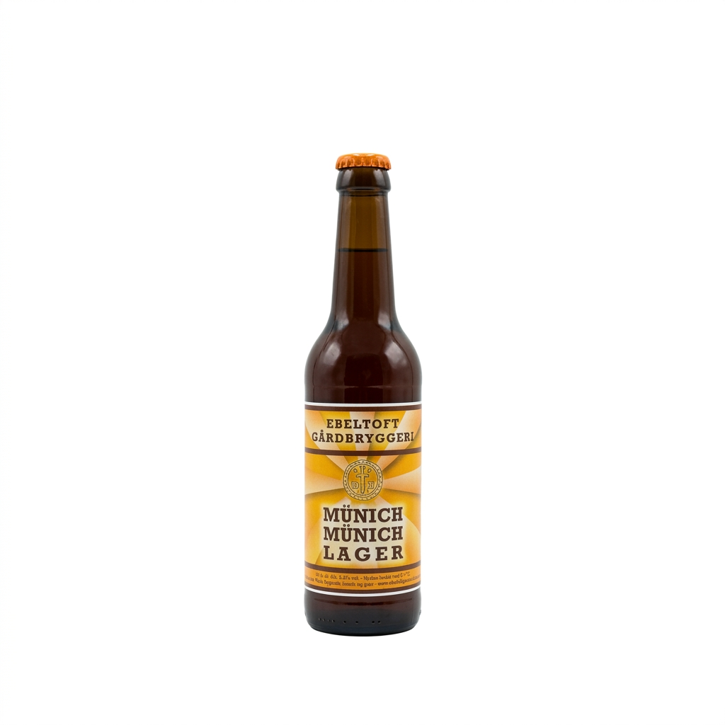 Münich Münich Lager fra Ebeltoft Gårdbryggeri
