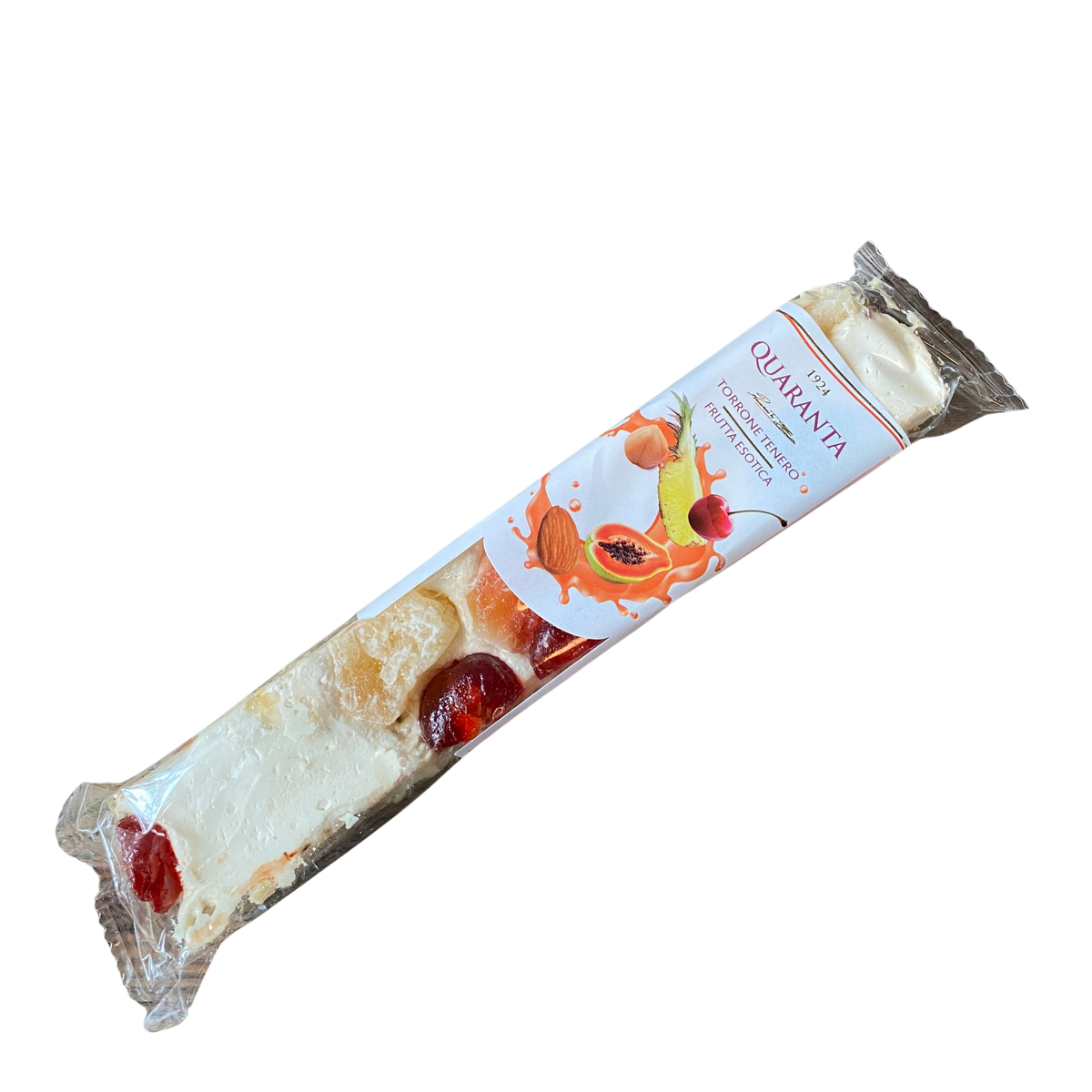 Blød Italiensk Torrone nougatbar, 100 g 5 varianter