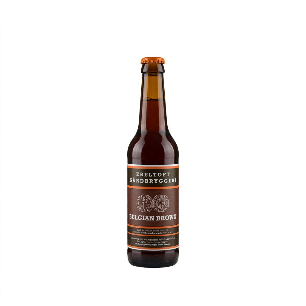 Belgian Brown med større hvide margener