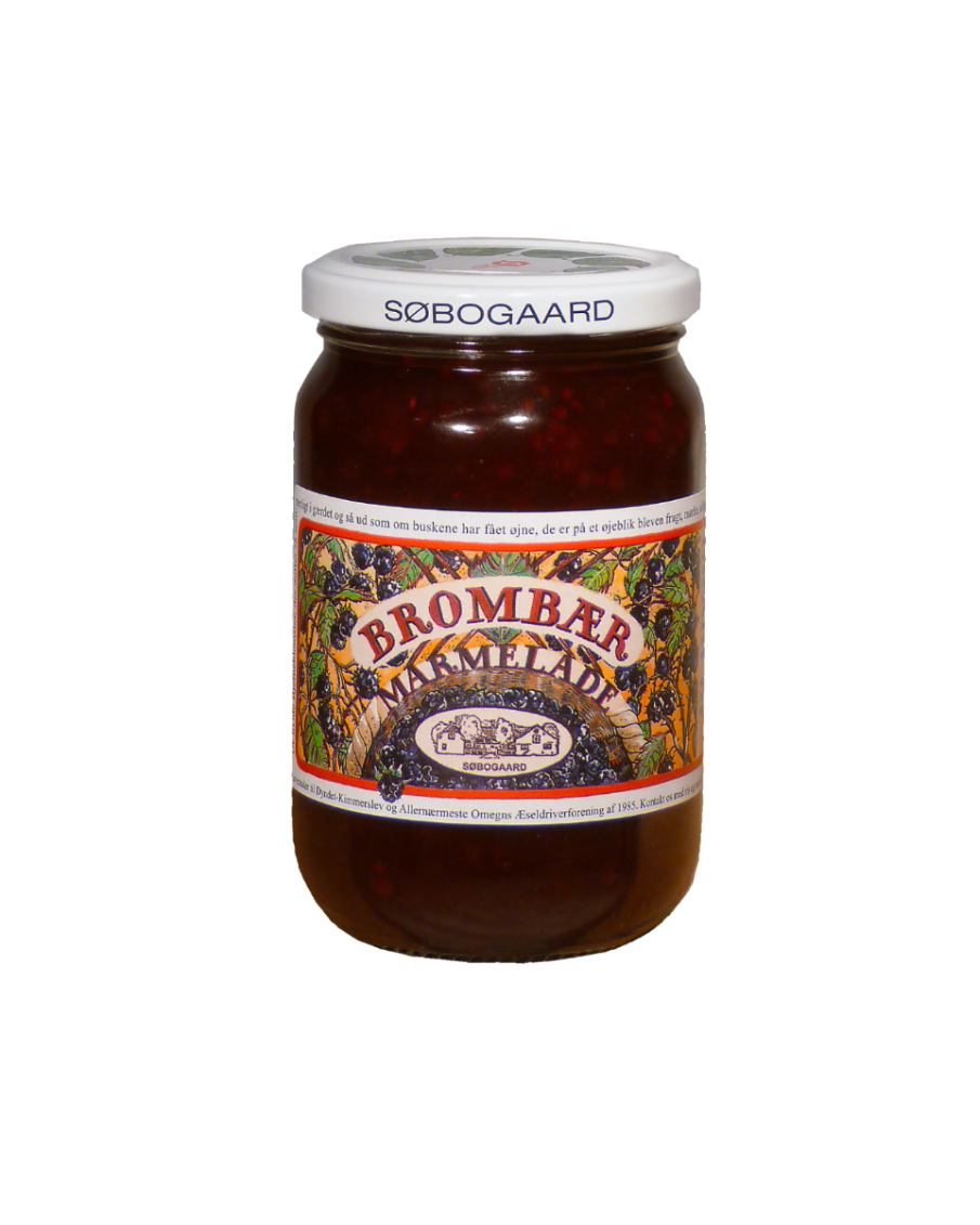 Brombær marmelade, øko 390 g