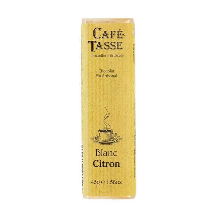 Cafe-Tasse Bar hvid chokolade med citron 45g