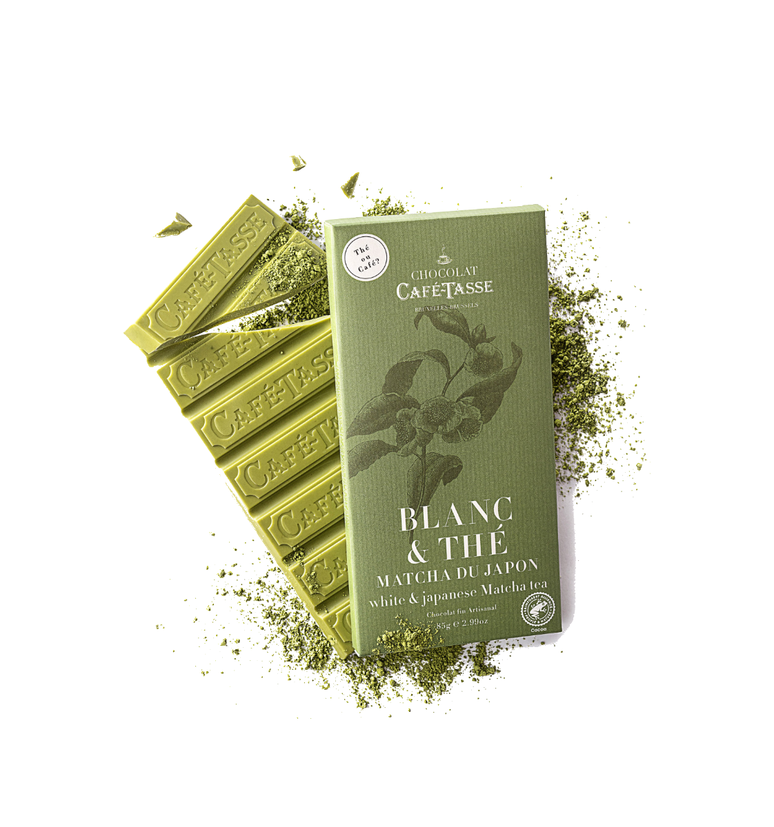 Cafe-Tasse White & Japanese Matcha tea, 85 g