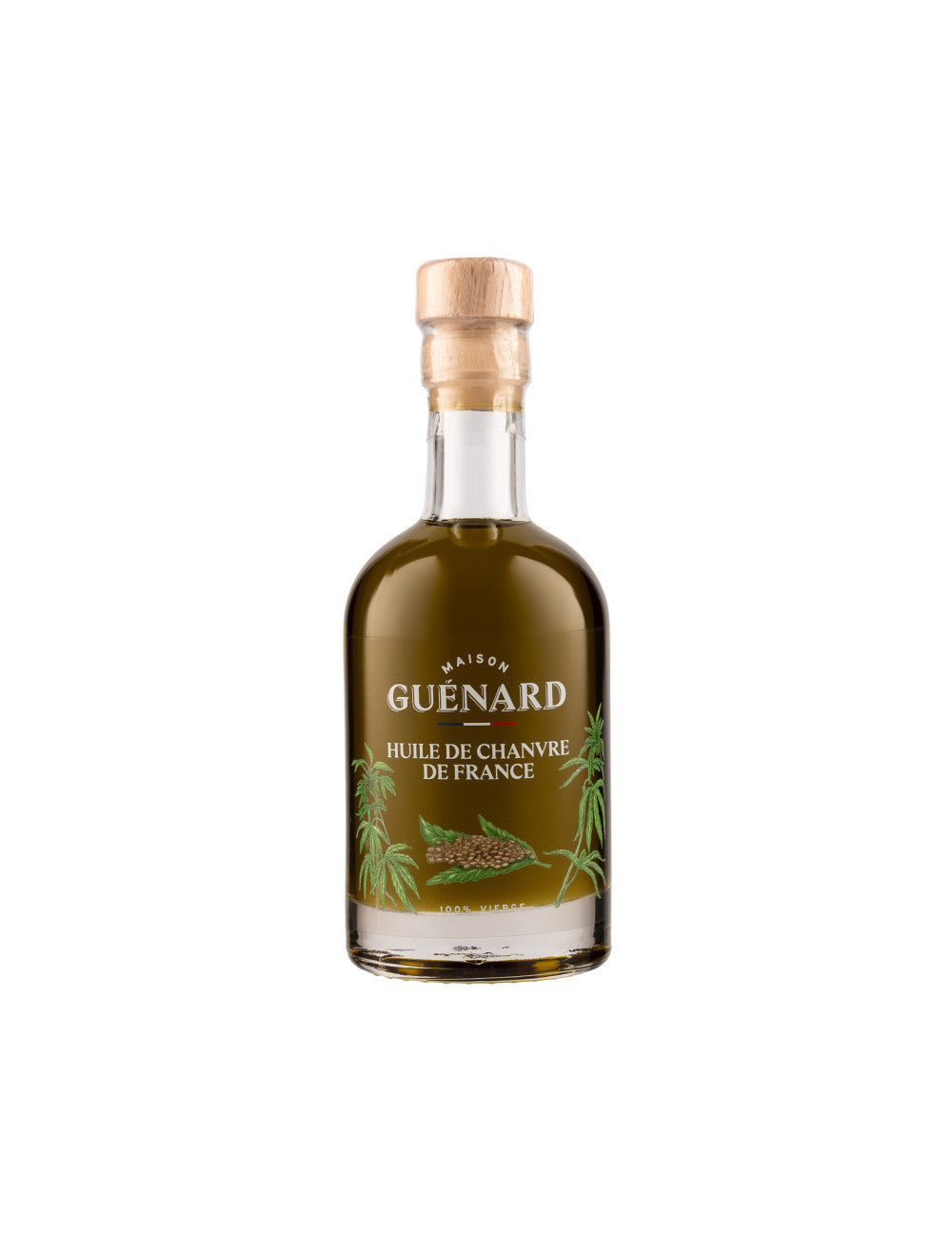 Koldpresset Hampfrøolie, 100% jomfruolie, 9 cl.
