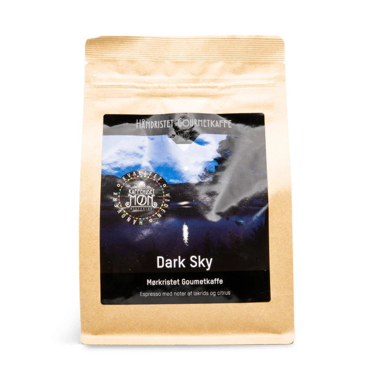 Dark Sky, Gourmetkaffe, hele bønner, 200g