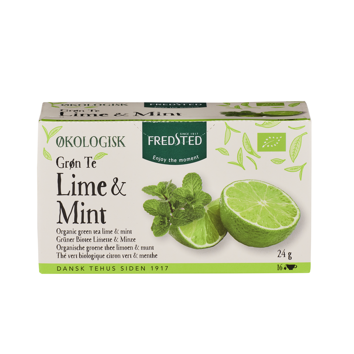 Lime & Mint Grøn Te, Fredsted, øko