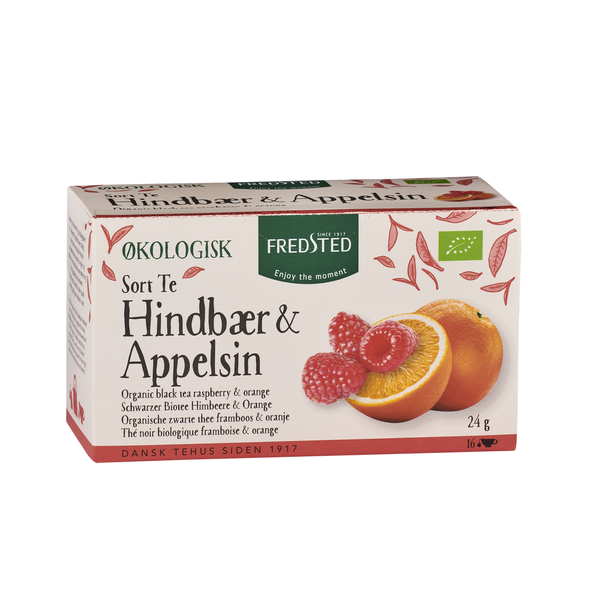 Hindbær & Appelsin Te, Fredsted, øko