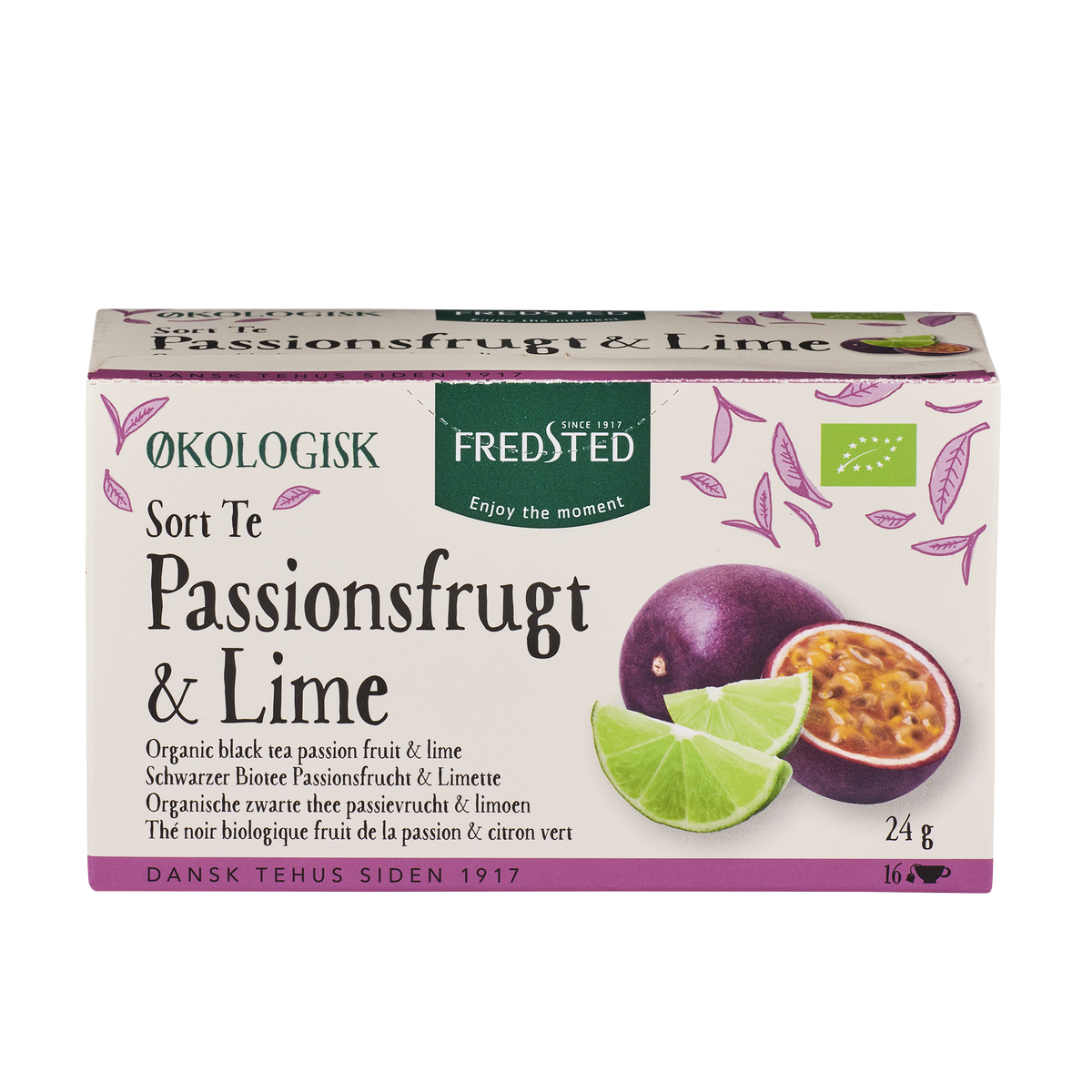 Passionsfrugt & Lime Te, Fredsted, økologisk