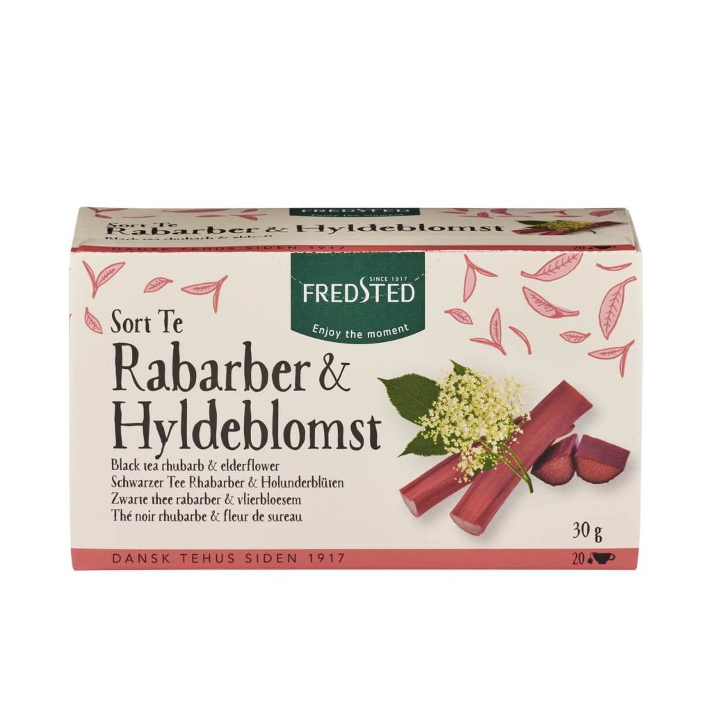 Rabarber & Hyldeblomst Te, Fredsted, øko