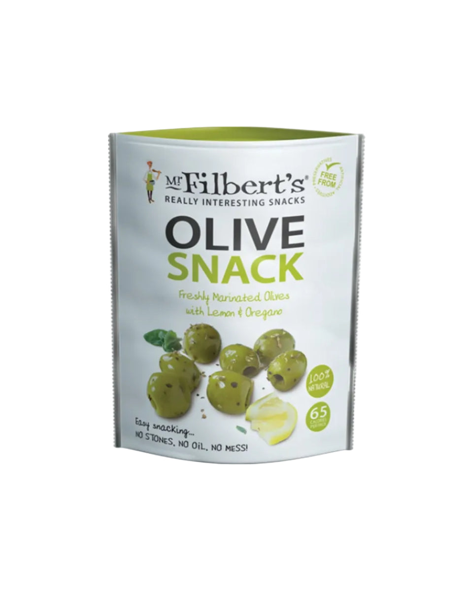 Filbert Grønne oliven med citron og oregano 50g