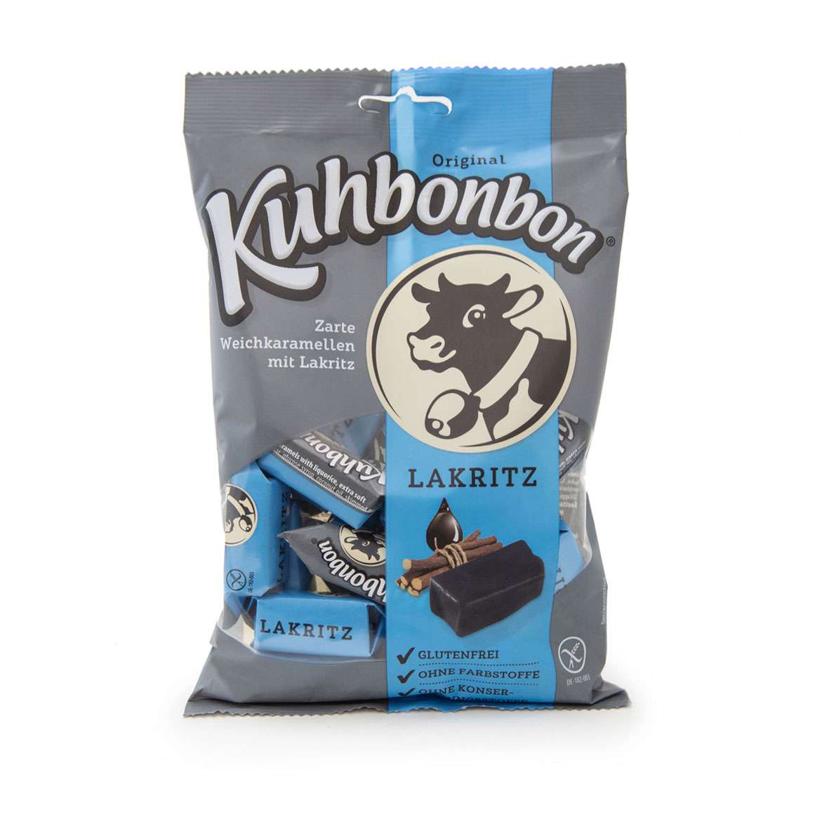 Lakridskarameller Kuhbonbon, 200 g