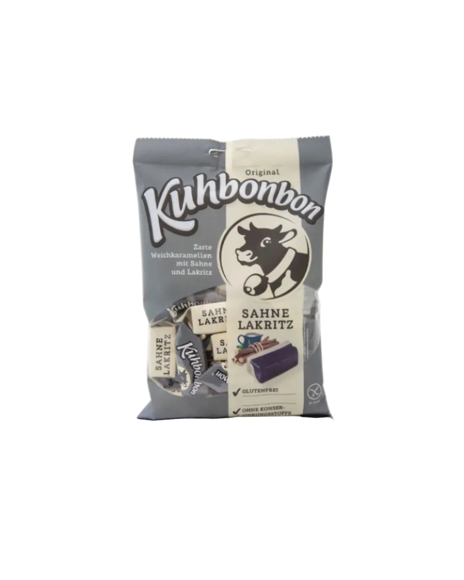 Fløde-Lakridskarameller Kuhbonbon, 200 g