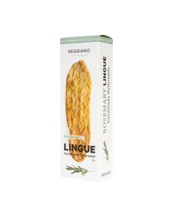 Håndlavede fladbrød med rosmarin, Seggiano, 120 g